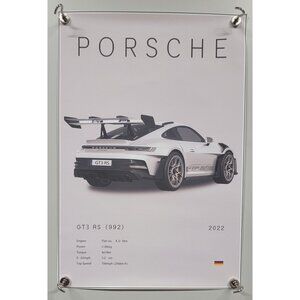 992 GT3 RS Poster Print Wall Art Car Photography